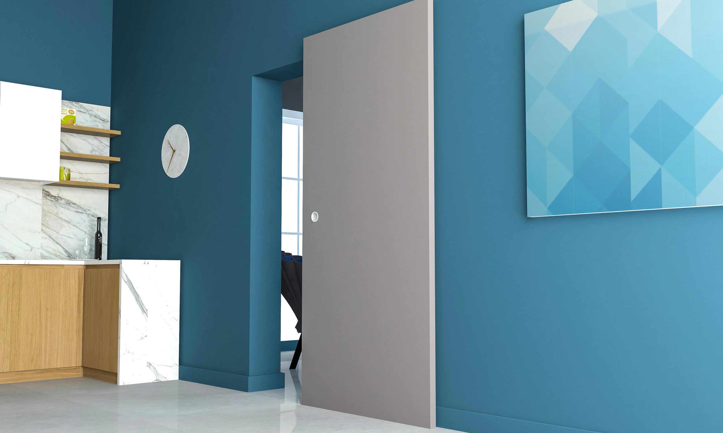 Innovativo sistema di porte scorrevoli